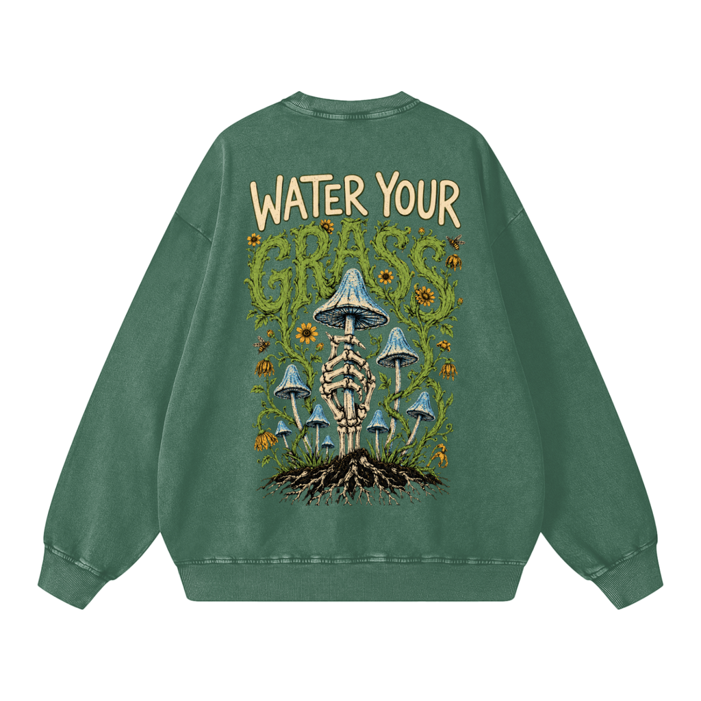Snow Washed Oversized Sweatshirt