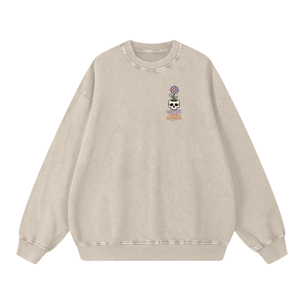 Snow Washed Oversized Sweatshirt