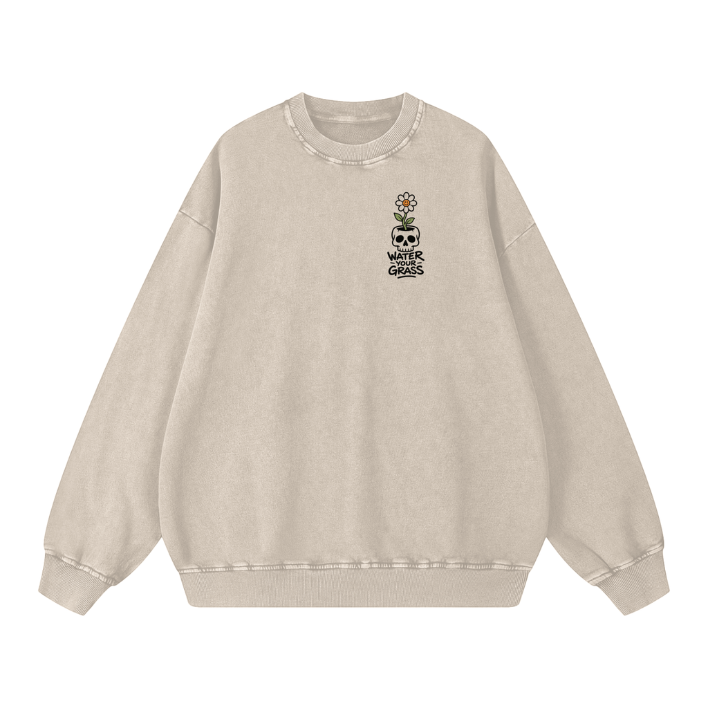 Snow Washed Oversized Sweatshirt