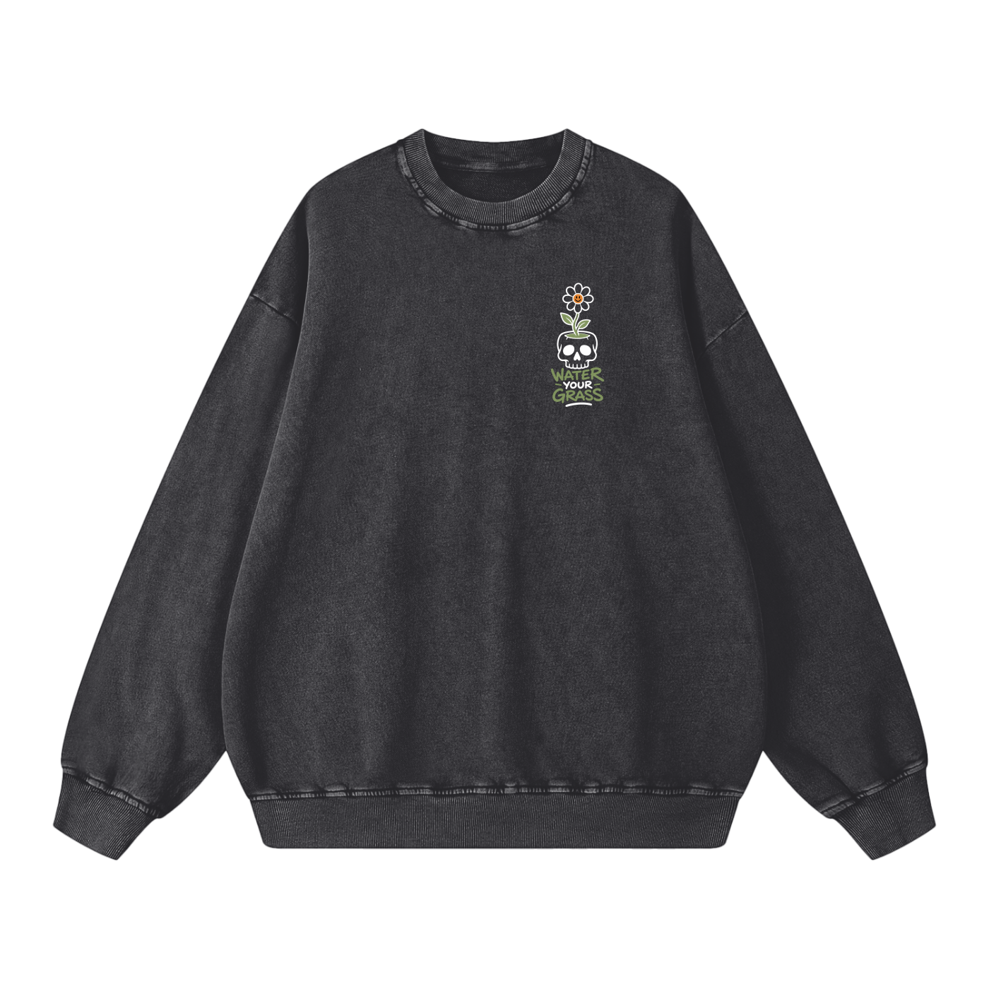 Snow Washed Oversized Sweatshirt