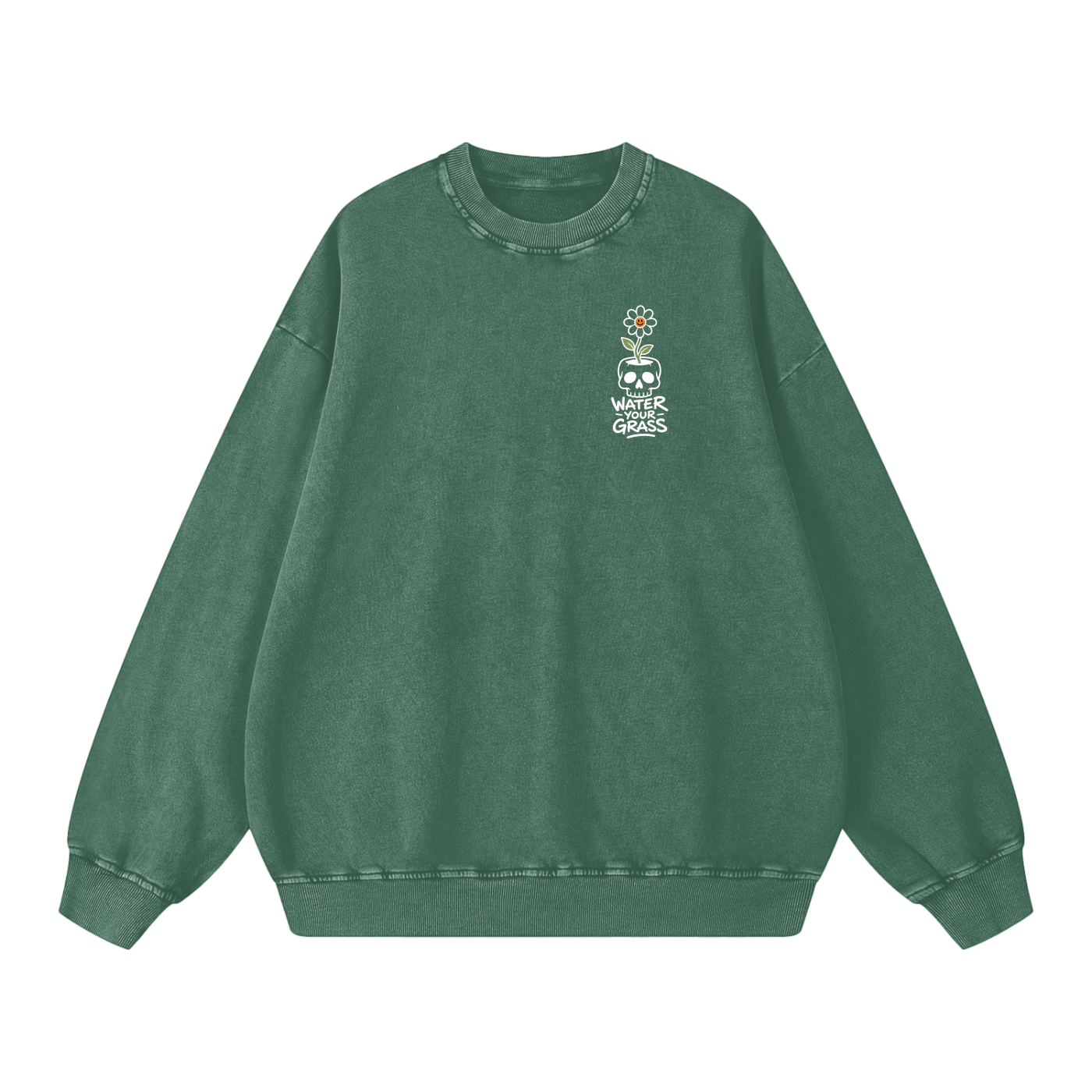 Snow Washed Oversized Sweatshirt