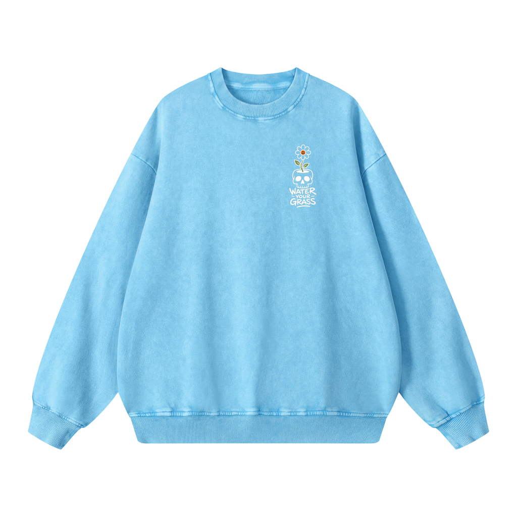 Snow Washed Oversized Sweatshirt