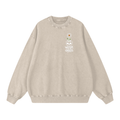 Snow Washed Oversized Sweatshirt