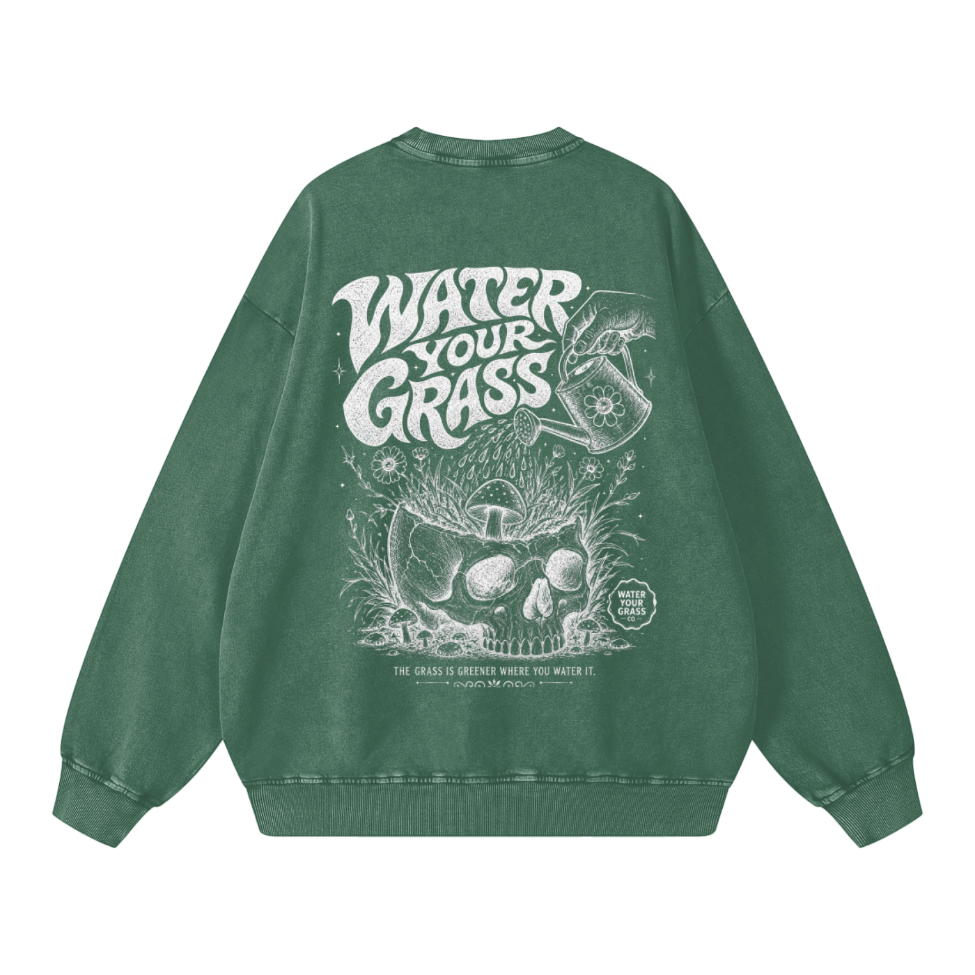 Snow Washed Oversized Sweatshirt