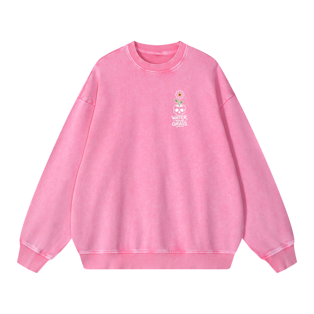 Snow Washed Oversized Sweatshirt