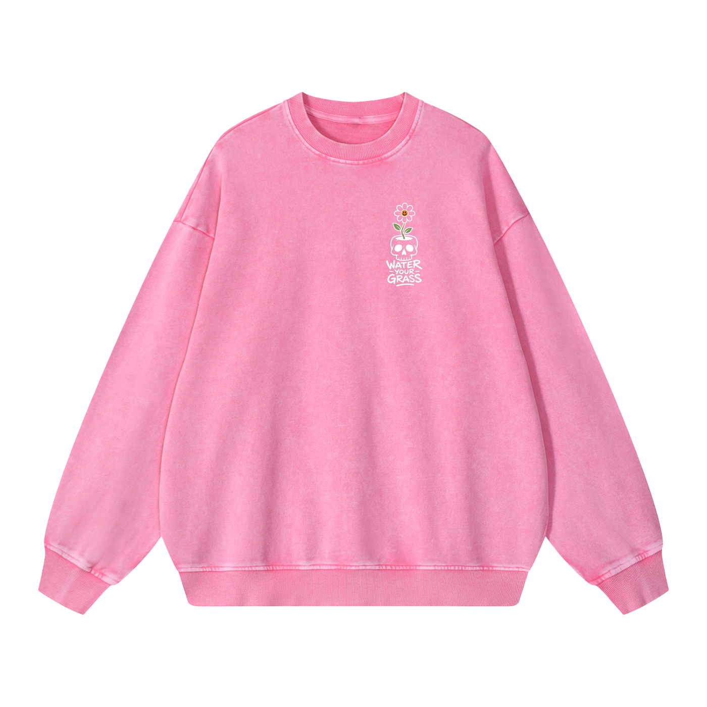 Snow Washed Oversized Sweatshirt