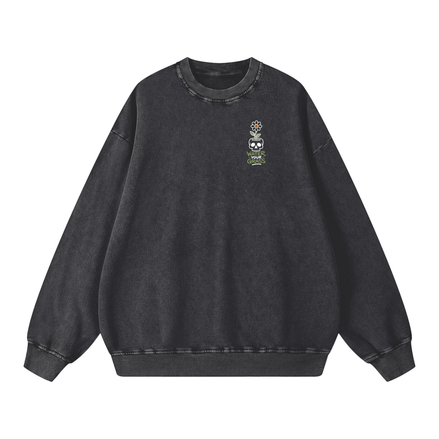 Snow Washed Oversized Sweatshirt