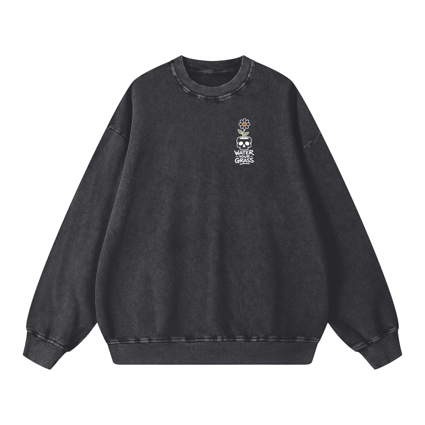 Snow Washed Oversized Sweatshirt