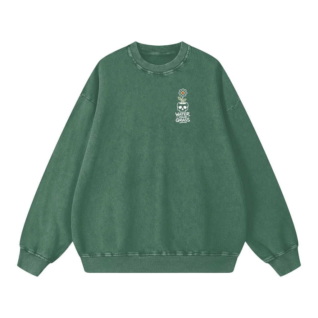 Snow Washed Oversized Sweatshirt