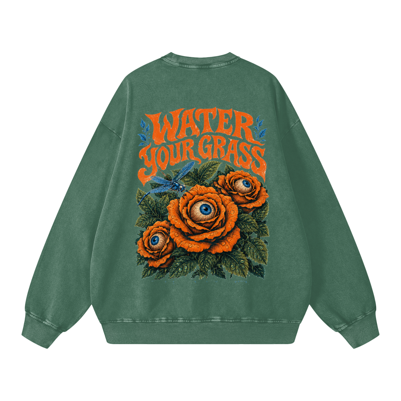 Snow Washed Oversized Sweatshirt