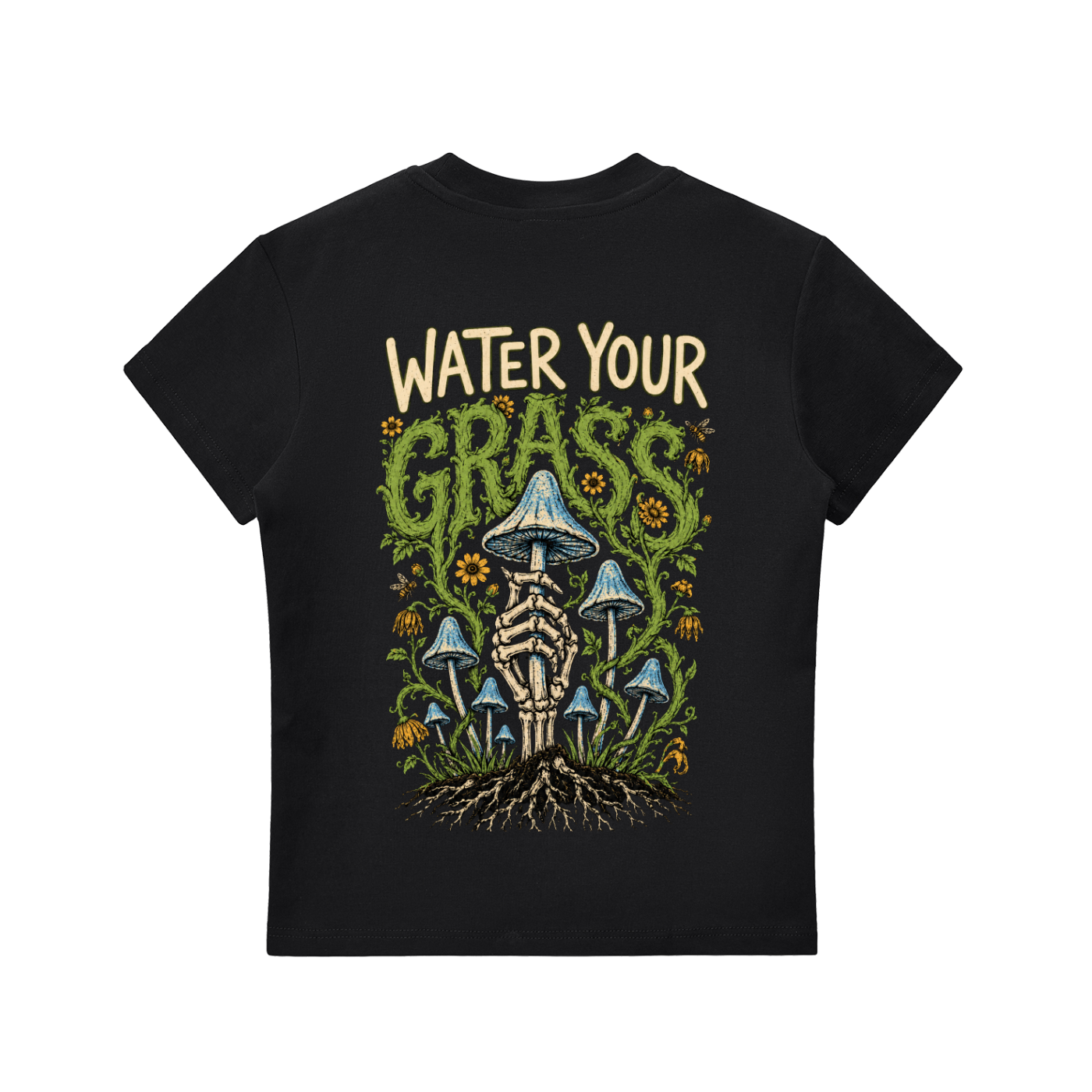 Beneath The grass Bodycon Crewneck T-Shirt