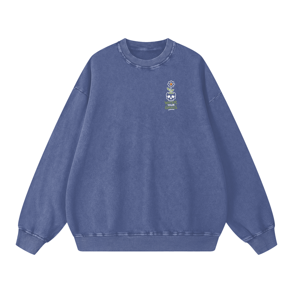 Snow Washed Oversized Sweatshirt