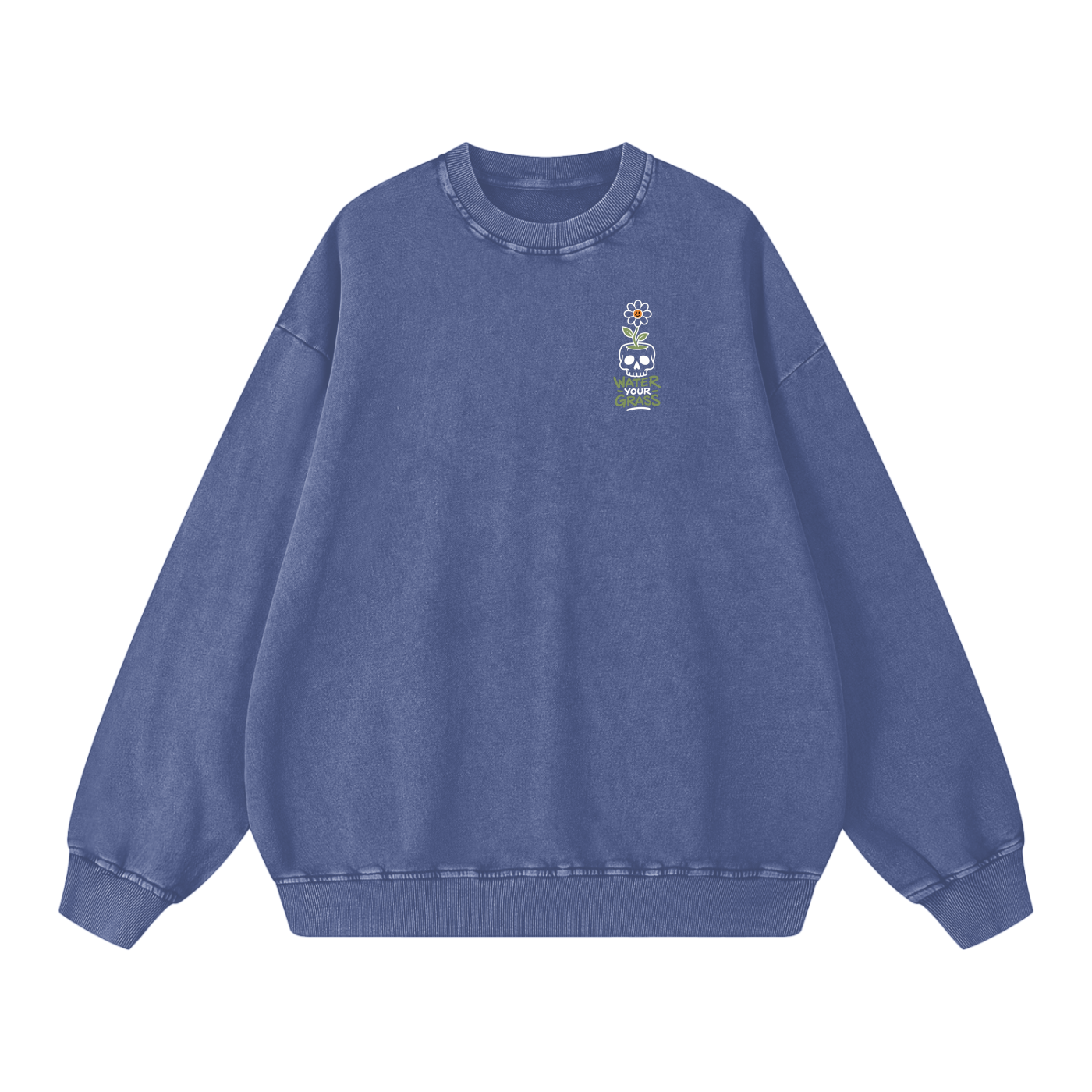 Snow Washed Oversized Sweatshirt