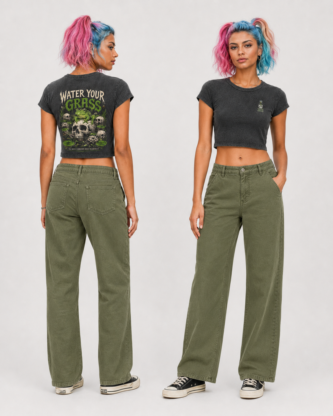 Swamp Puppies Crop Top