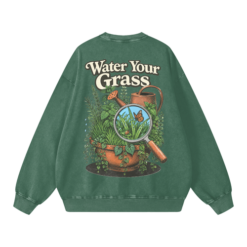 Snow Washed Oversized Sweatshirt