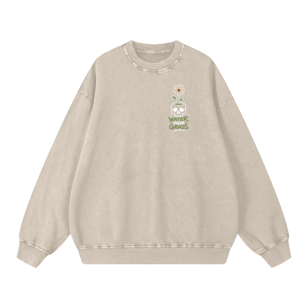 Snow Washed Oversized Sweatshirt