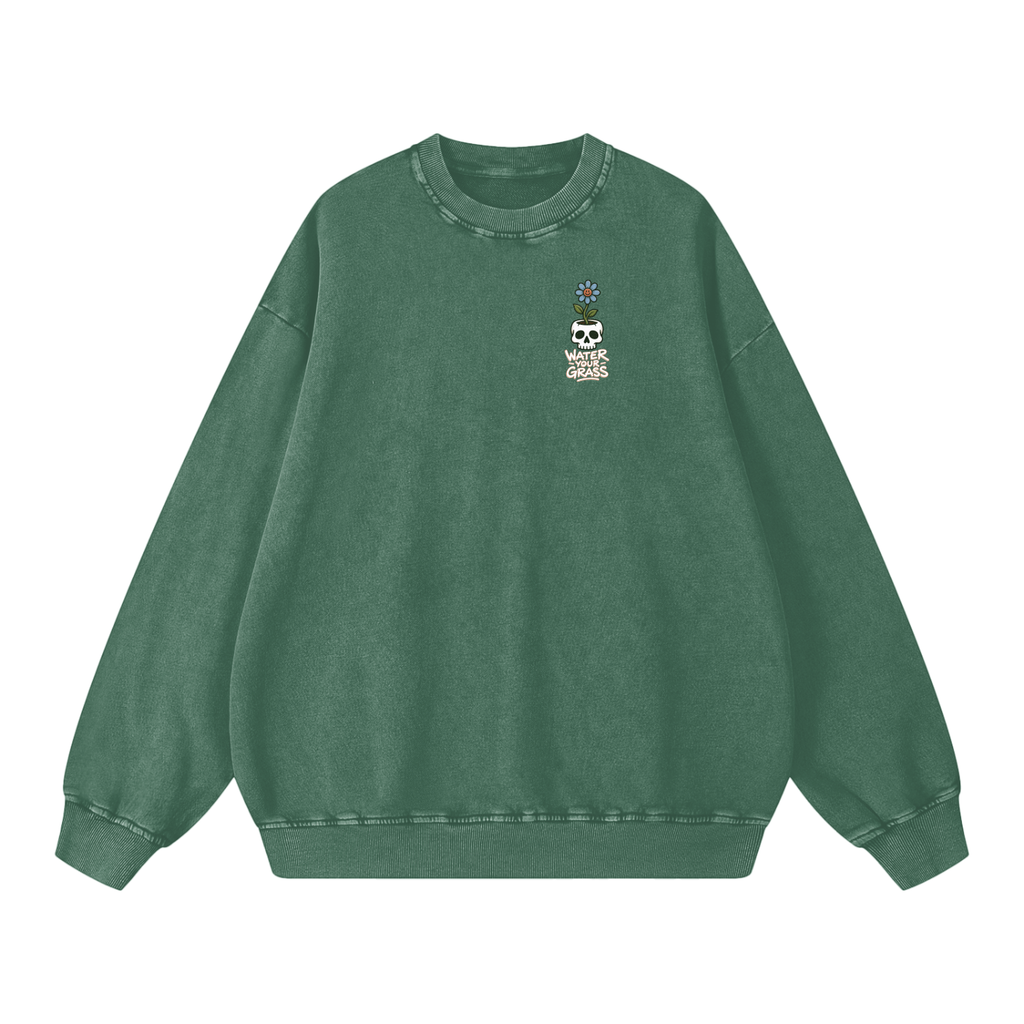 Snow Washed Oversized Sweatshirt