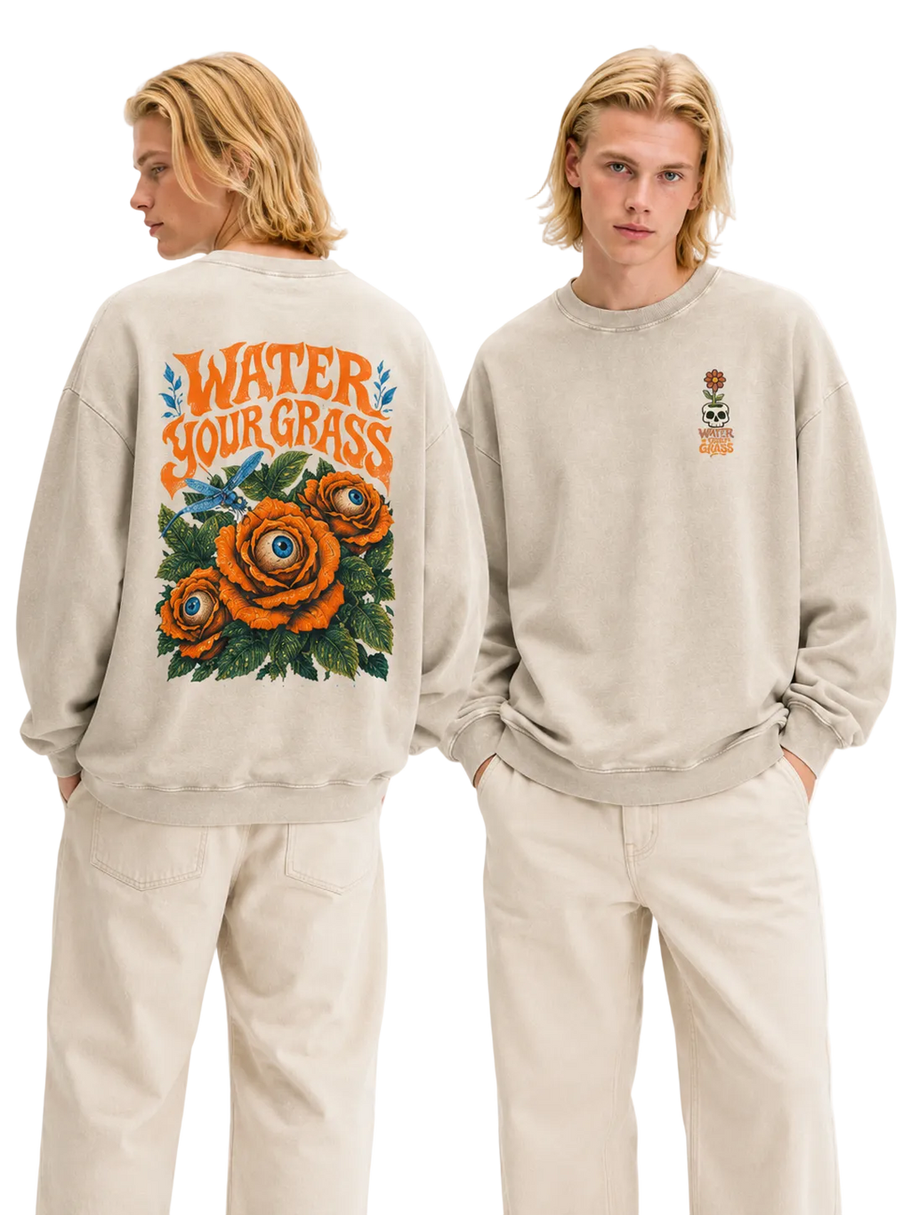 The All Seeing Bloom Crewneck