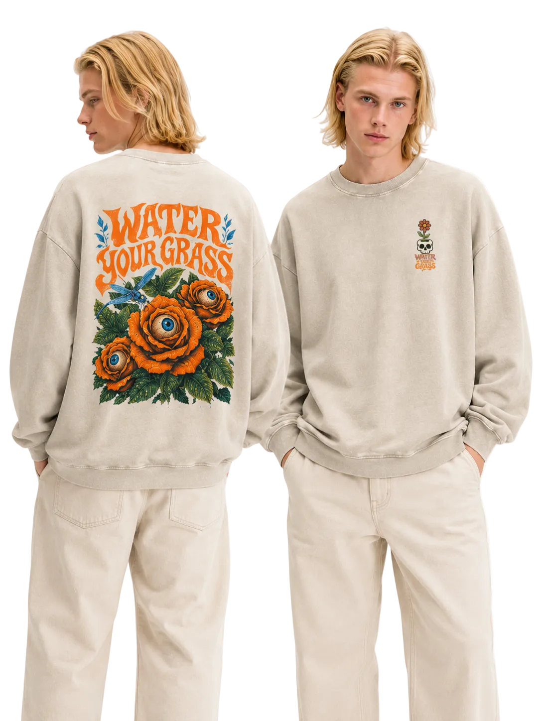 The All Seeing Bloom Crewneck
