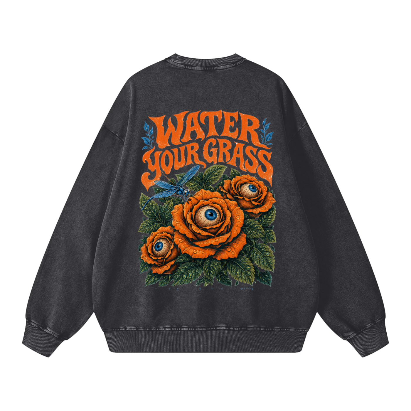 Snow Washed Oversized Sweatshirt