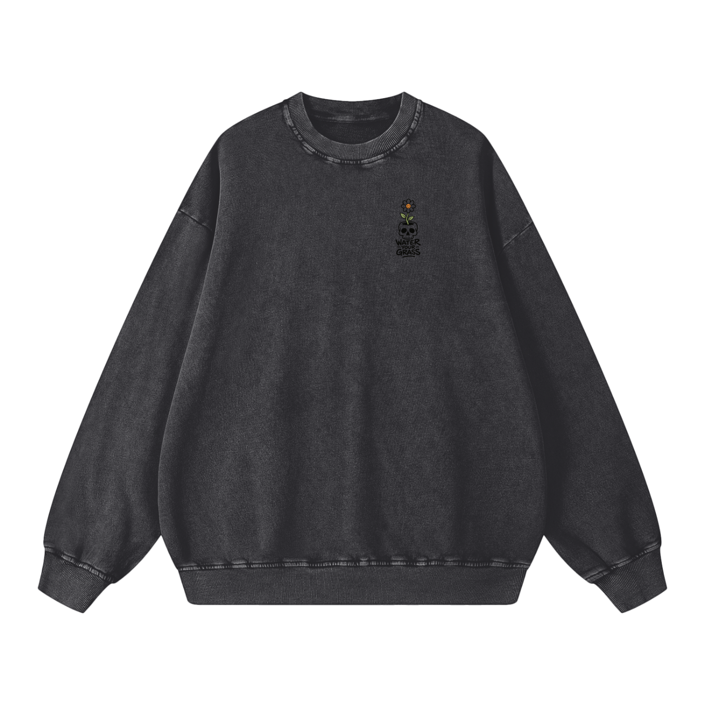 Snow Washed Oversized Sweatshirt