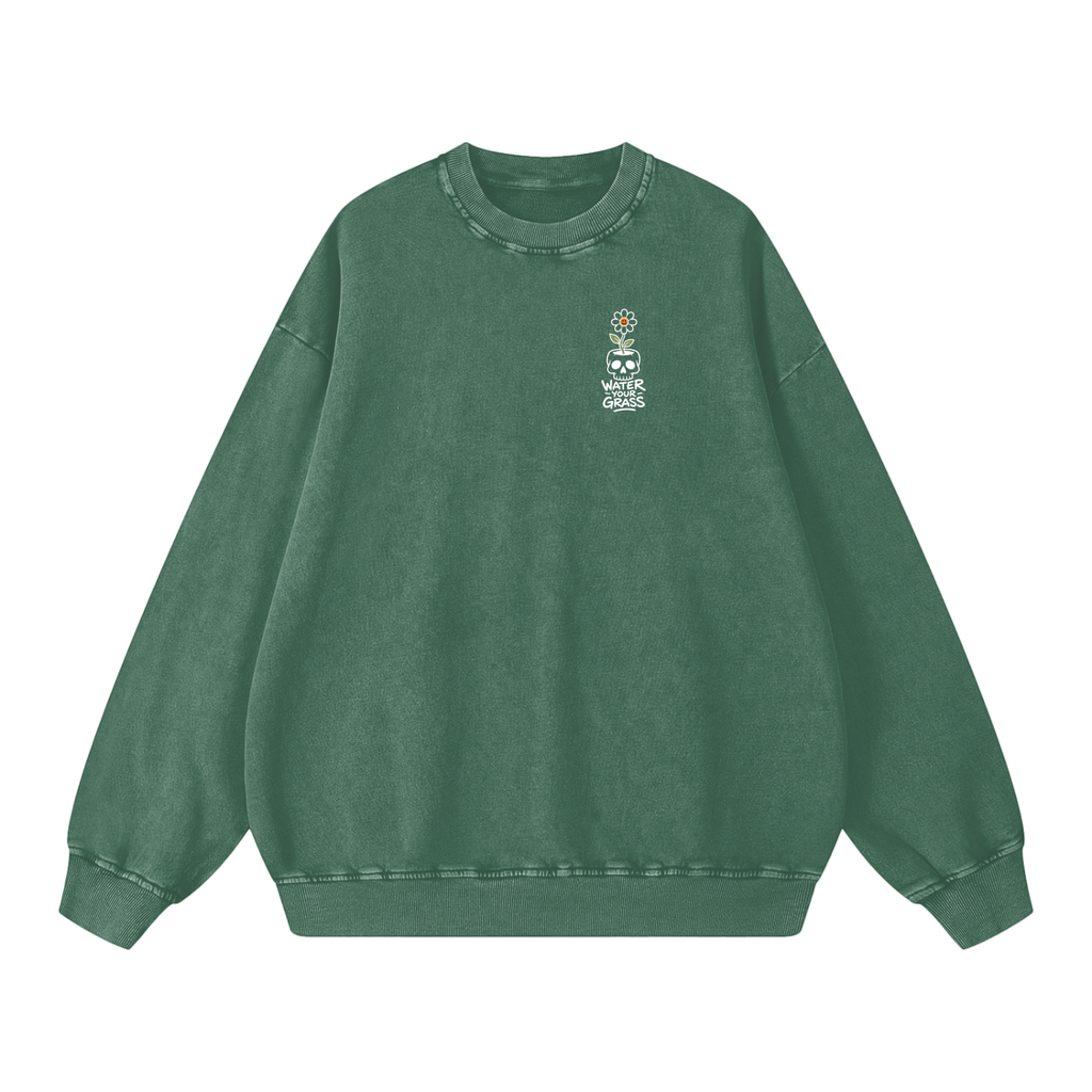 Snow Washed Oversized Sweatshirt