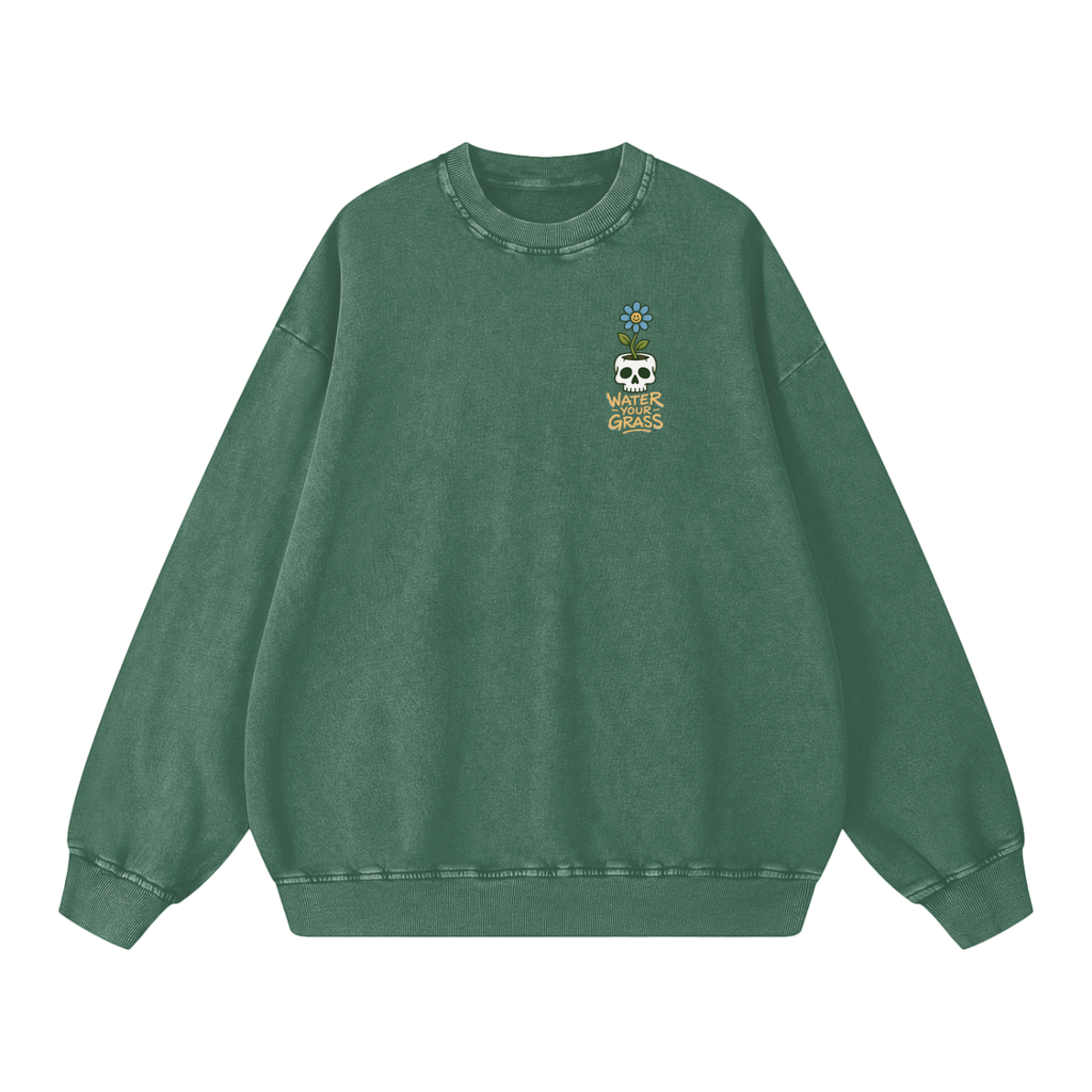 Snow Washed Oversized Sweatshirt
